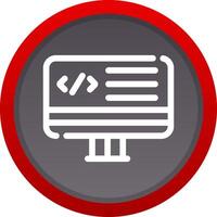 web programación creativo icono diseño vector
