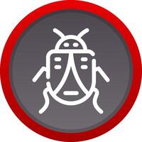 Bug Creative Icon Design vector