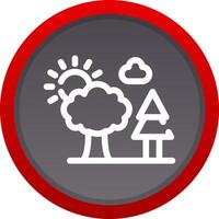 Trees Creative Icon Design vector