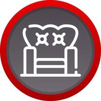 Armchair Creative Icon Design vector