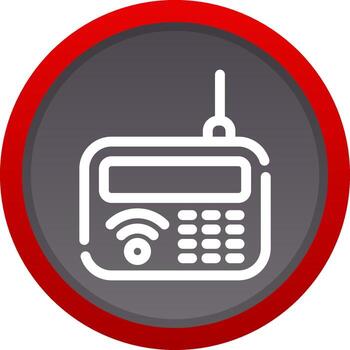 intercomunicador creativo icono diseño vector