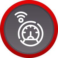 Smart Meter Creative Icon Design vector