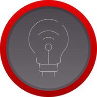 Smart Light Creative Icon Design vector