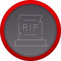 Grave Creative Icon Design vector