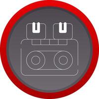 Cyber Physical System Creative Icon Design vector