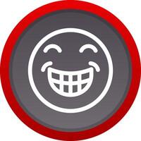 Grin Creative Icon Design vector