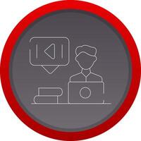 Webinar Creative Icon Design vector