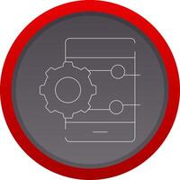 Project Management App Creative Icon Design vector