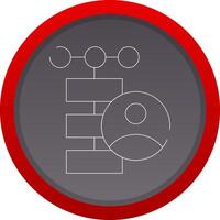 Client Database Creative Icon Design vector
