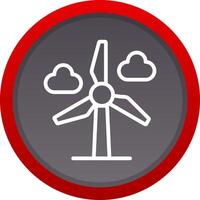 Wind Power Creative Icon Design vector