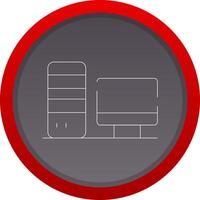 Computer Creative Icon Design vector