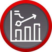 Clustered Bar Creative Icon Design vector