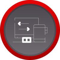 Digital Platform Creative Icon Design vector