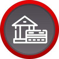 Banking Merchant Creative Icon Design vector