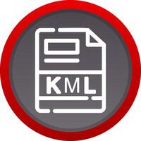 KML Creative Icon Design vector