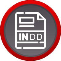 INDD Creative Icon Design vector