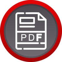 PDF Creative Icon Design vector