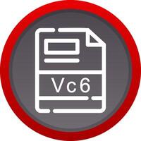 vc6 creativo icono diseño vector