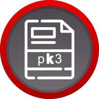 pk3 Creative Icon Design vector