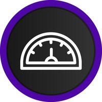 Speedometer Creative Icon Design vector