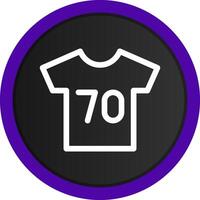 Shirt Creative Icon Design vector