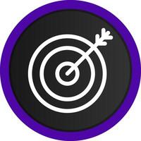 Dartboard Creative Icon Design vector