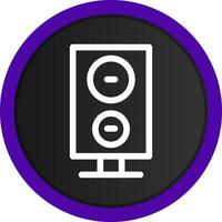 Speaker Creative Icon Design vector