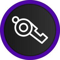 Whistle Creative Icon Design vector