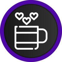 Love Tea Creative Icon Design vector