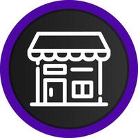 Laundry Shop Creative Icon Design vector