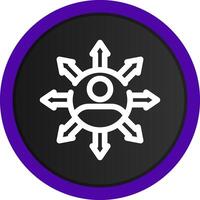 Influence Creative Icon Design vector
