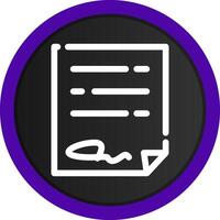 Document Creative Icon Design vector