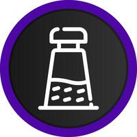 Salt And Pepper Creative Icon Design vector