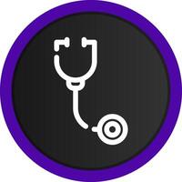 Stethoscope Creative Icon Design vector