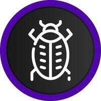 Bug Creative Icon Design vector