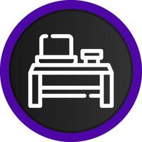 Desk Creative Icon Design vector