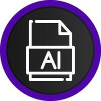 Ai File Creative Icon Design vector