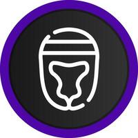 Helmet Creative Icon Design vector