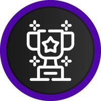 Trophy Creative Icon Design vector