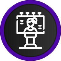 Billboard Creative Icon Design vector