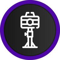 Camera Stand Creative Icon Design vector