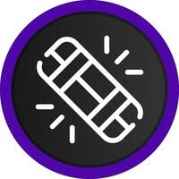 Light Creative Icon Design vector