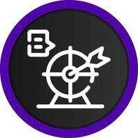 Target Creative Icon Design vector
