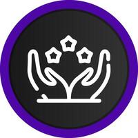 Prayer Creative Icon Design vector