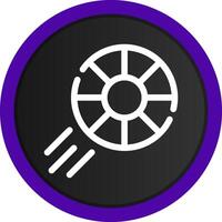 Frisbee Creative Icon Design vector