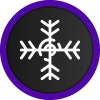 Snowflake Creative Icon Design vector