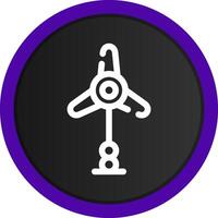 Windmill Creative Icon Design vector