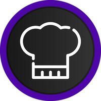 diseño de icono creativo de sombrero de chef vector