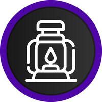 Lantern Creative Icon Design vector