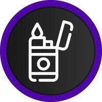 Lighter Creative Icon Design vector